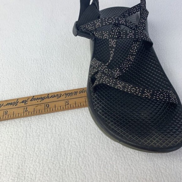 Chaco Strappy Sandals Women’s Size 5 Black Adjustable Strap Open Toe - Picture 4 of 16